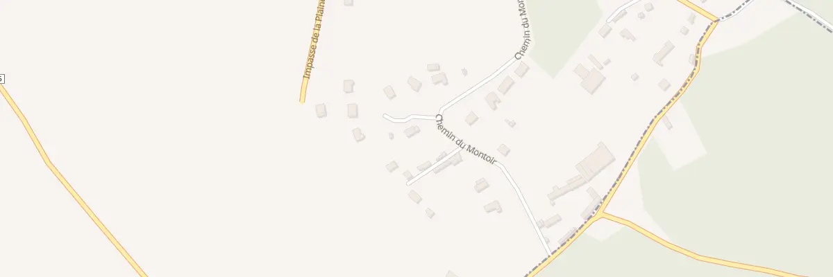 Plan du 3 Rue du Moutier à Courdemanche