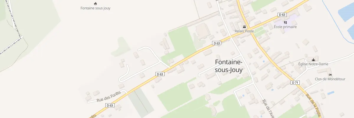 Plan du 4 Rue des Forêts à Fontaine-sous-Jouy