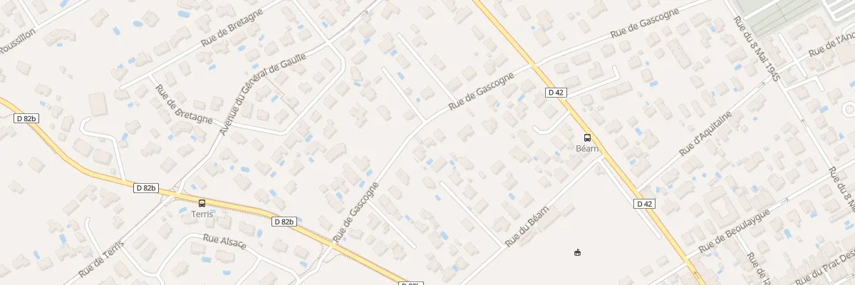 Plan du 10 Rue de Gascogne à Plaisance-du-Touch