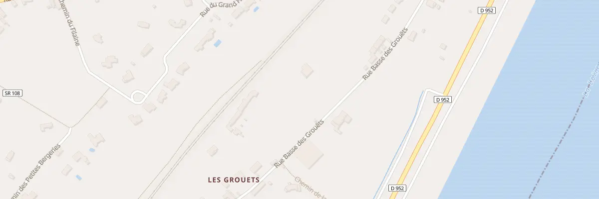 Plan du 67 Rue Basse des Grouets à Blois