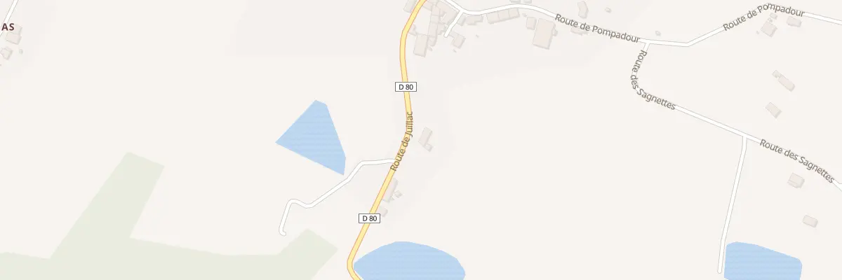 Plan du 221 Rte de Juillac à Saint-Cyr-les-Champagnes