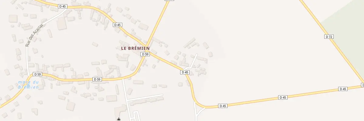 Plan du 55 Rue des Cedres à Illiers-l’Évêque