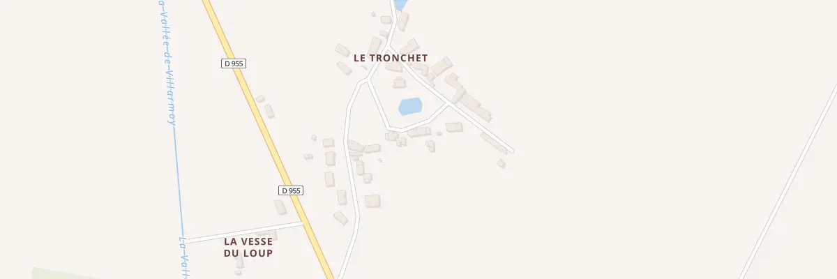 Plan du 17 Le Tronchet à Marboué