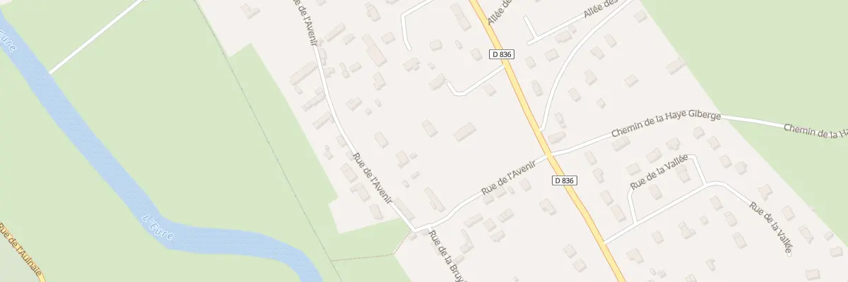 Plan du 841 Rue de l’Avenir à Autheuil-Authouillet