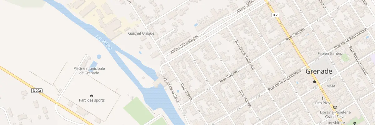 Plan du 41 Rue Kléber à Grenade