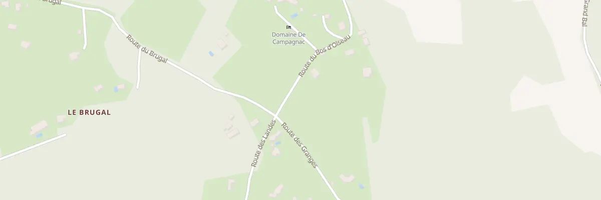 Plan du 52 Rte du Bos d’Oiseau à Carsac-Aillac