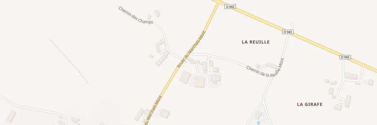Plan du 1 Rte du Marchais à Palluau-sur-Indre