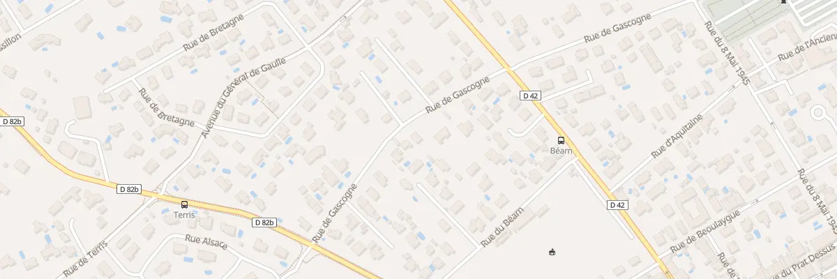 Plan du 12 Rue de Gascogne à Plaisance-du-Touch