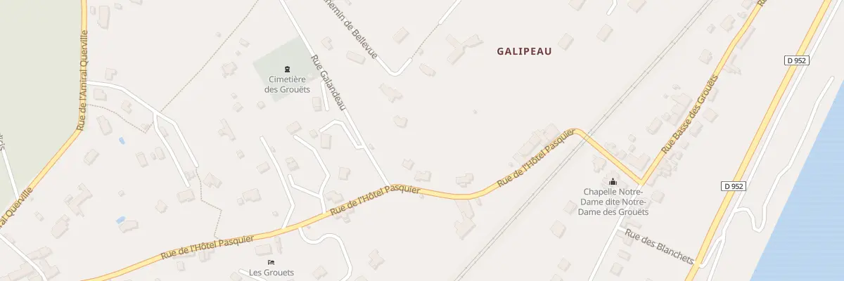 Plan du 1 Rue Galandeau à Blois