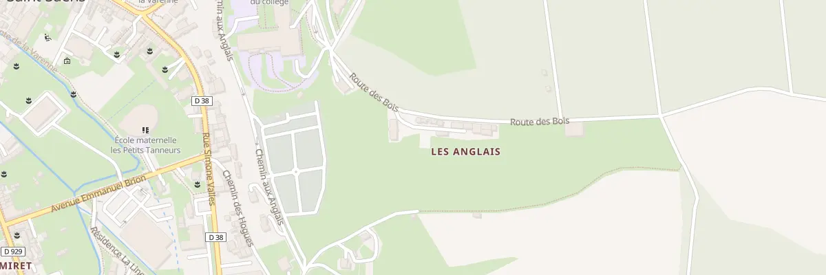 Plan du 10 Rte des Bois à Saint-Saëns