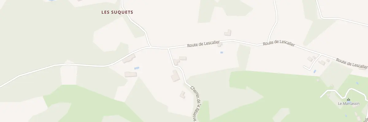 Plan du 22 Lescalier Sud à Saint-Aubin-de-Nabirat