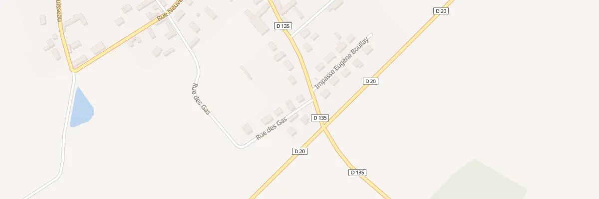Plan du 2 Rue des Gas à Garancières-en-Drouais