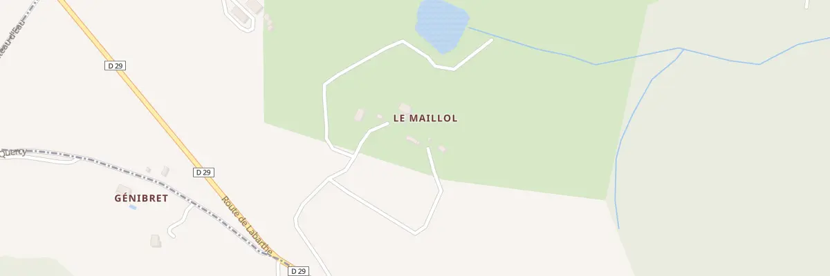Plan du 521 Rte de Labarthe à Castelnau-Montratier