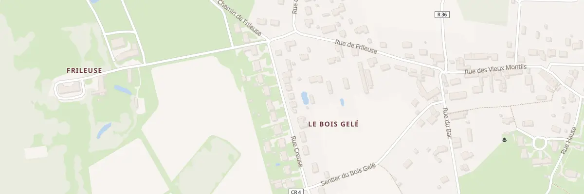 Plan du 41 Rue Creuse aux Montils