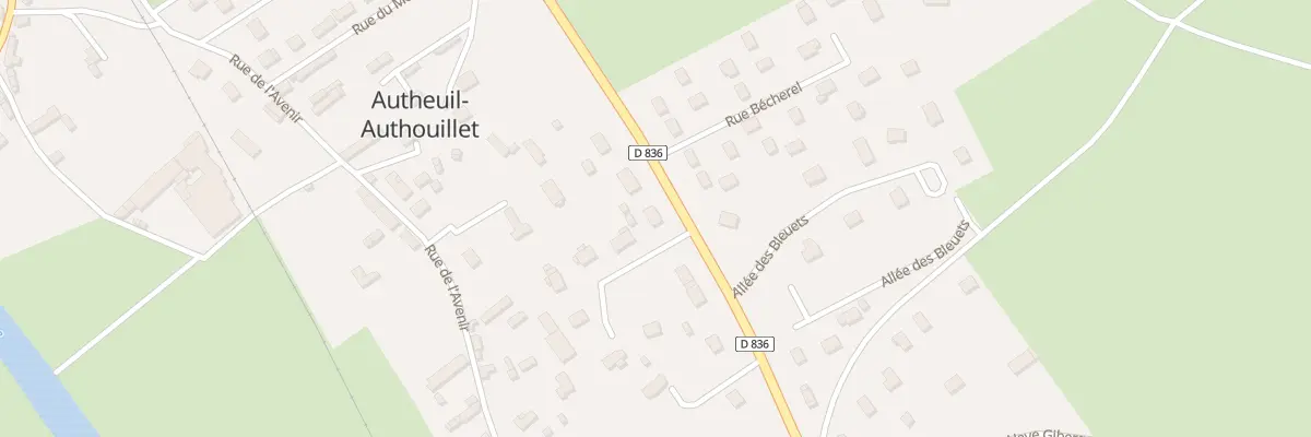 Plan du 1 All Eure Exquise à Autheuil-Authouillet