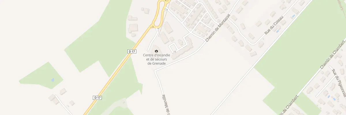 Plan du 15 Rue Montouzic à Grenade