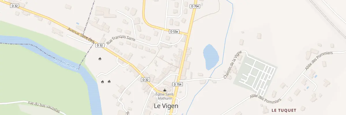 Plan du 5014 Av Frédéric le Play au Vigen