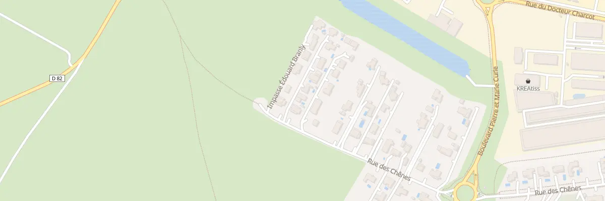 Plan du 15 Rue des Chênes à Plaisance-du-Touch