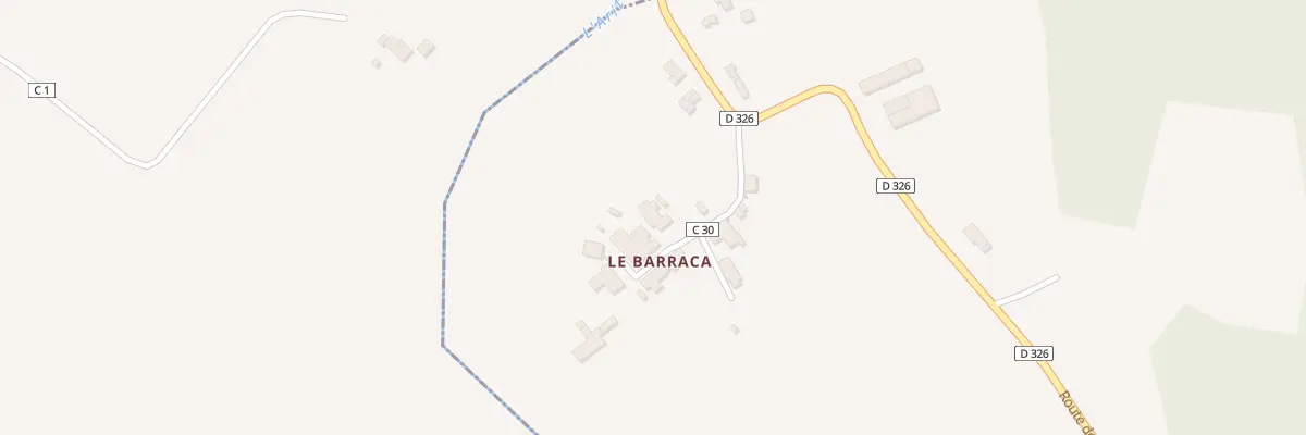 Plan du 282 Barraca à Daumazan-sur-Arize