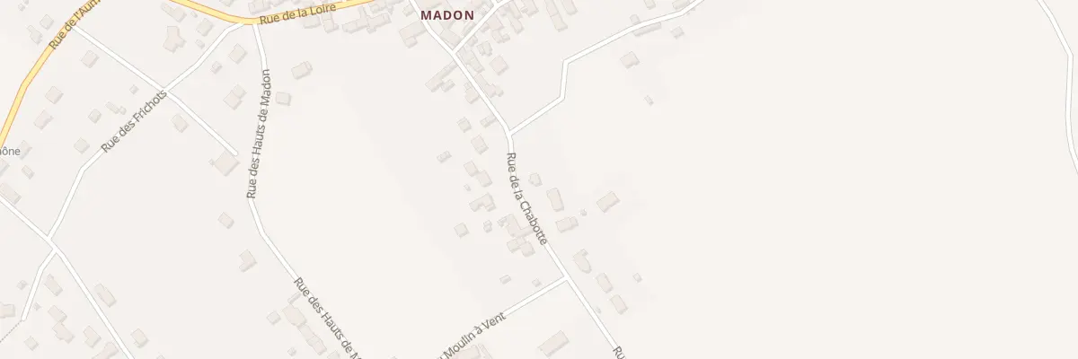 Plan du 12 Rue de la Chabotte à Candé-sur-Beuvron
