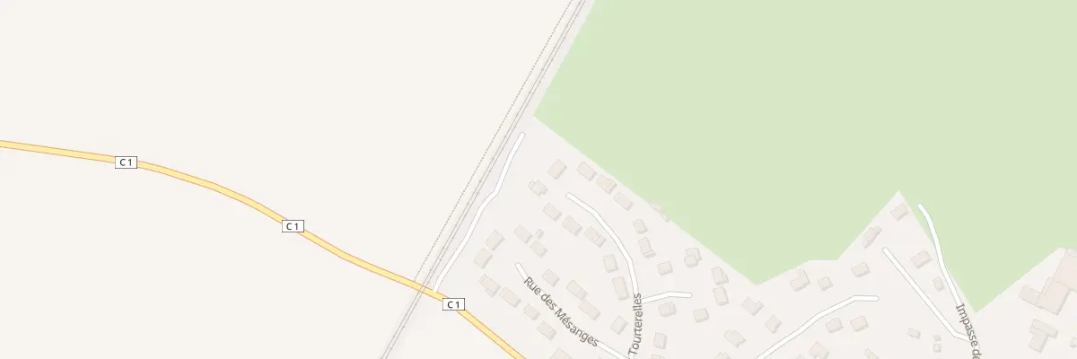 Plan du 235 Rue des Tourterelles à Vieux-Manoir