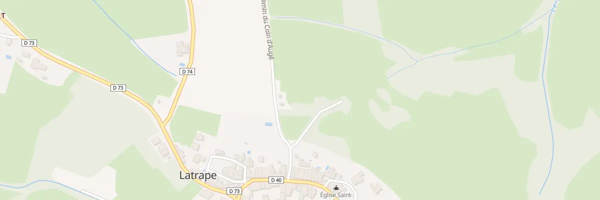 Plan du 60A Le Village à Latrape