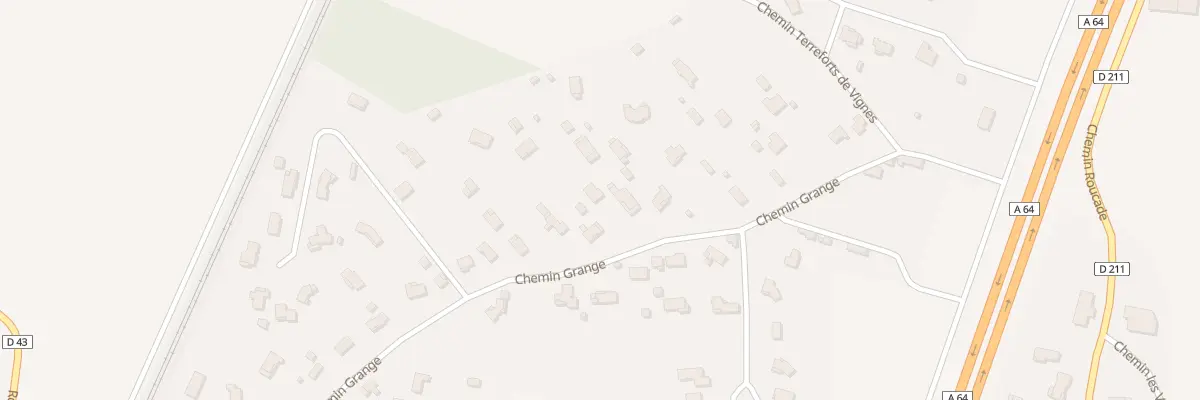Plan du 37 Che Grange au Fauga