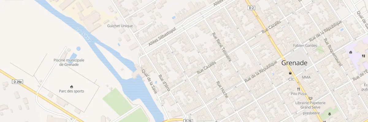 Plan du 48 Rue Kléber à Grenade