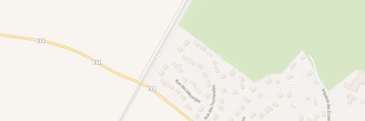 Plan du 225 Rue des Tourterelles à Vieux-Manoir