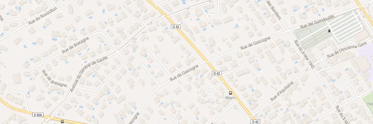 Plan du 33 Rue de Gascogne à Plaisance-du-Touch