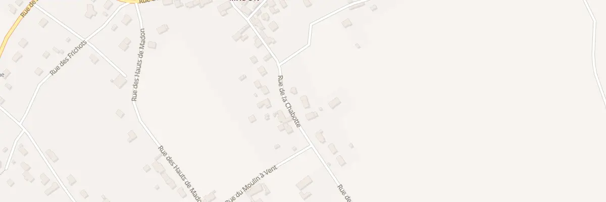 Plan du 14 Rue de la Chabotte à Candé-sur-Beuvron