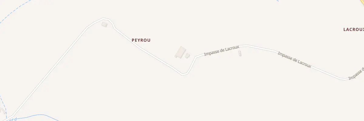 Plan du 678 Imp de Lacroux à Puycornet