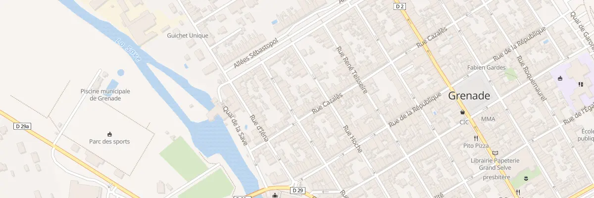 Plan du 42 Rue Kléber à Grenade