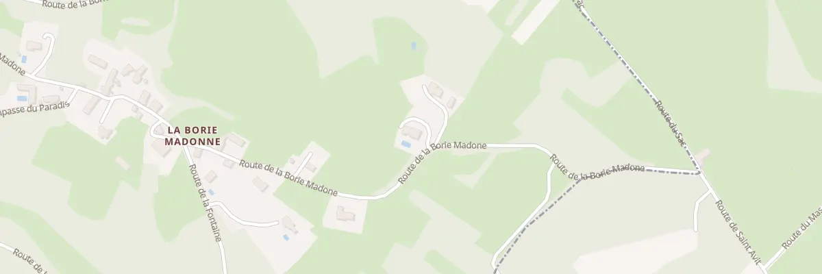 Plan du 2367 Rte de la Borie Madone à Salviac
