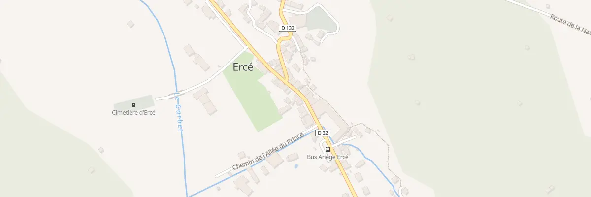 Plan du 149A Le Village à Ercé