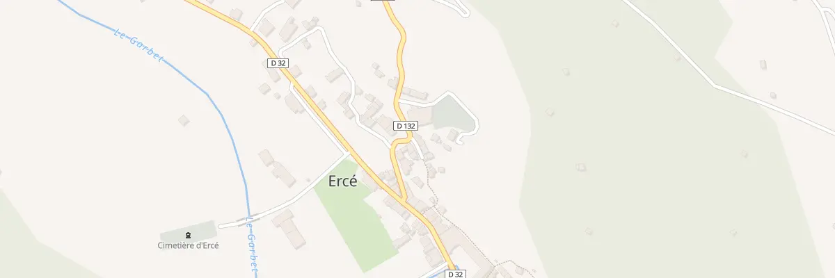 Plan du 107 Le Village à Ercé