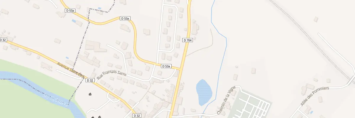 Plan du 3 Rue du Ribardy au Vigen