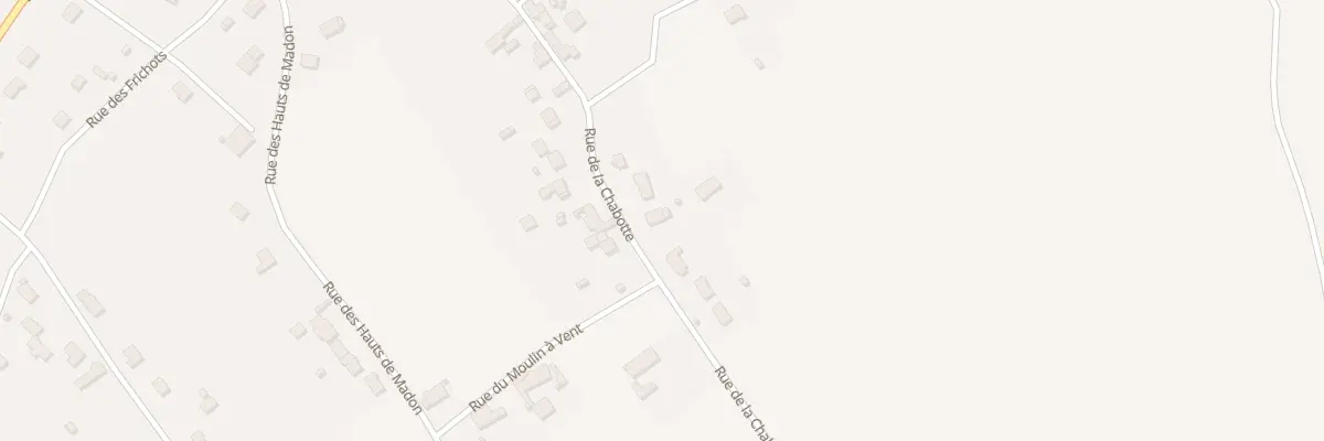 Plan du 16 Rue de la Chabotte à Candé-sur-Beuvron