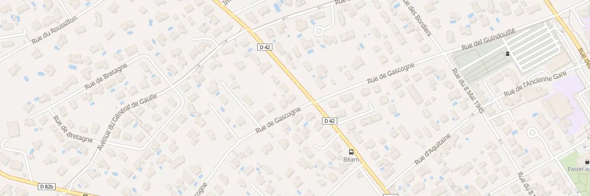 Plan du 35 Rue de Gascogne à Plaisance-du-Touch