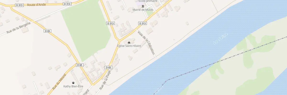 Plan du 2 Rue Nationale à Muids