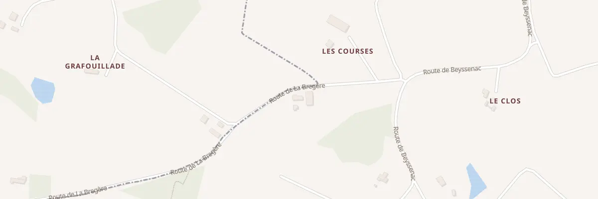 Plan du 173 Rte de La Bregère à Saint-Cyr-les-Champagnes