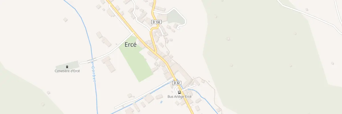 Plan du 5387 Le Village à Ercé