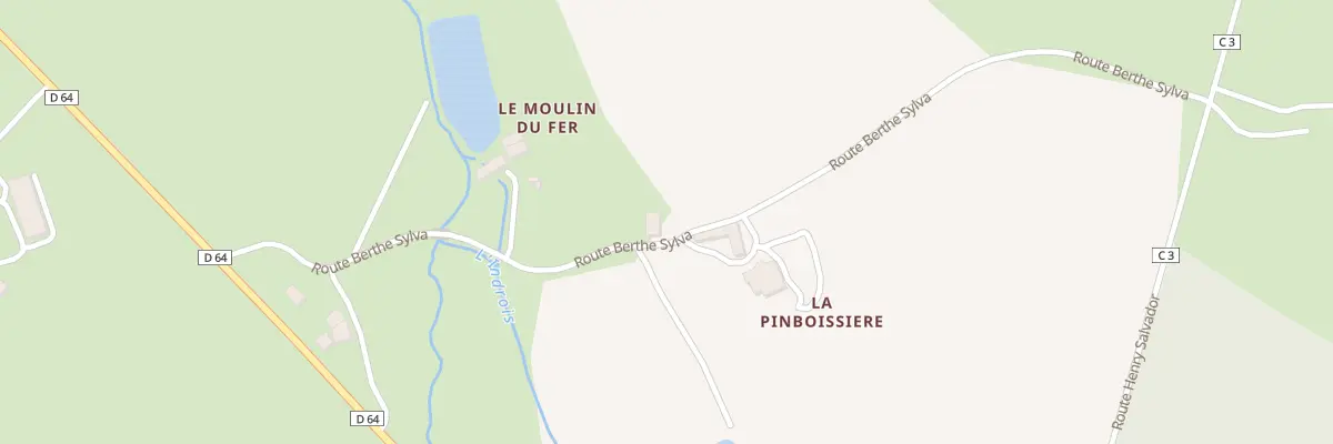 Plan du 5037 La Pinboissiere à Préaux
