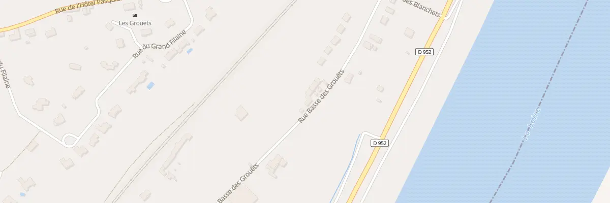 Plan du 57 Rue Basse des Grouets à Blois