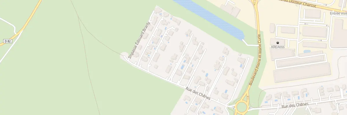 Plan du 21 Rue des Chênes à Plaisance-du-Touch