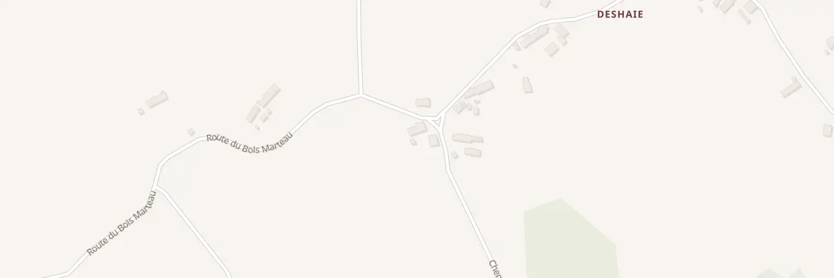Plan du 2 Che des Chataigniers à La Roche-l’Abeille