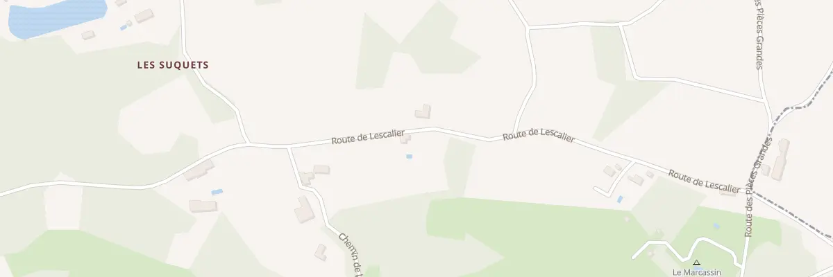 Plan du 75 Lescalier Sud à Saint-Aubin-de-Nabirat