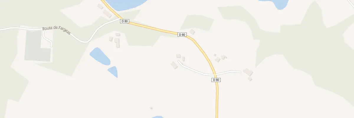 Plan du 820 Rte de Juillac à Saint-Cyr-les-Champagnes