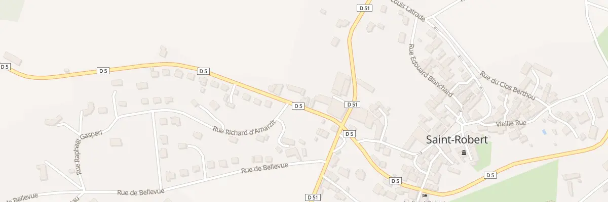 Plan du 70 Av Henri Queuille à Saint-Robert