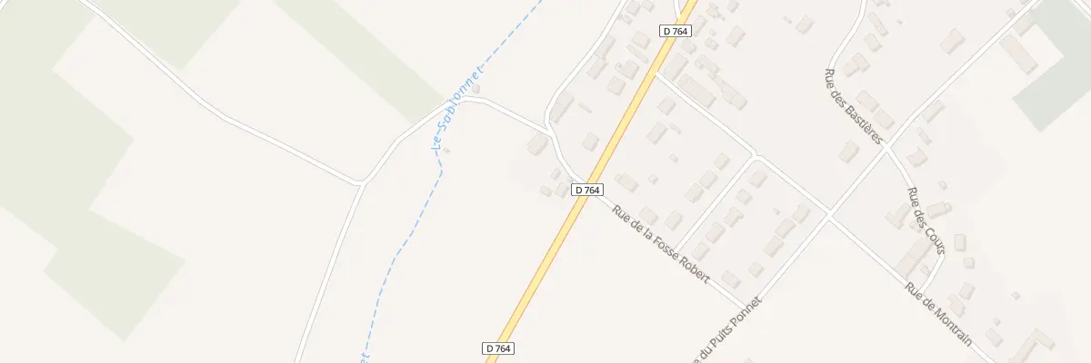 Plan du 48 Rue du Bourg Neuf à Sambin